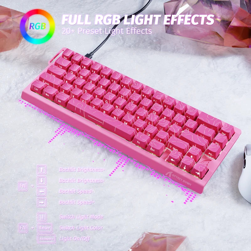 NEXCONIC Rapid Trigger Keyboard Magnetic Switch Keyboard