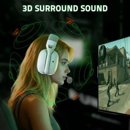 Original NEXONIC L80 Pro Headset Tri-mode Lightweight Wireless Gaming Headset for PC/PS/XBOX