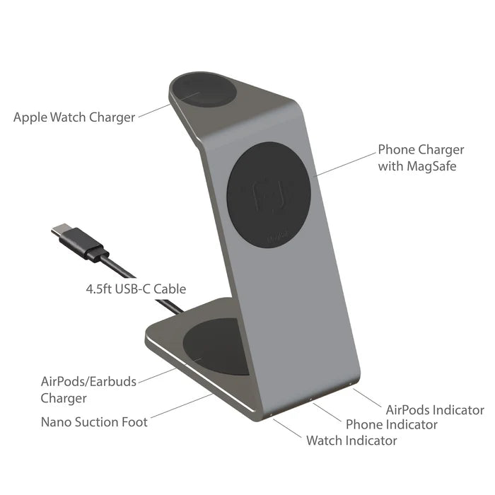 NEXONIC Charge Pro 3 in 1 Wireless Fast